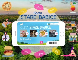 KUP KARTĘ STARE BABICE Karta STARE BABICE daje rabaty w ponad 100 miejscach  (Stare Babice, Bemowo, Izabelin i okolice)