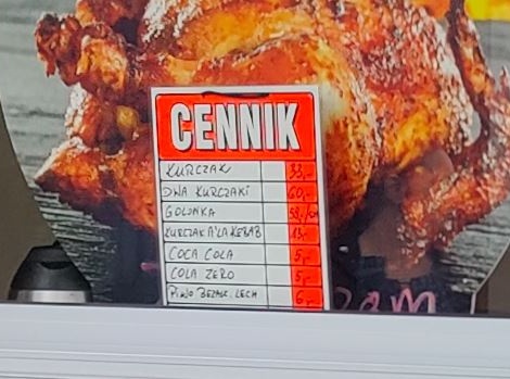 Kurczak z rożna & golonka (także dowóz)
