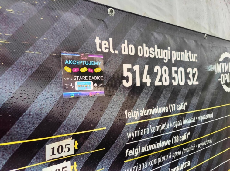 Wymiana opon za dawnym Tesco