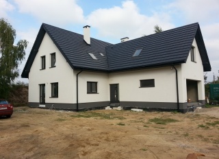 Dwa domy jednorodzinne projekt Sosenka II- Sękocin