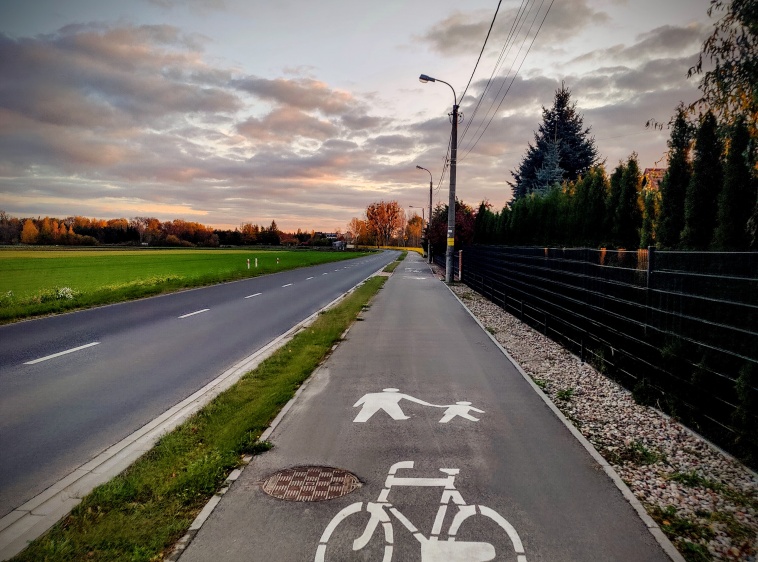 Szlak rowerowy Stare Babice - Izabellin - Mariew - Stare Babice