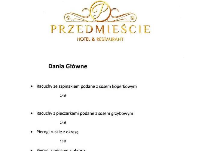 Przedmieście Hotel & Restaurant